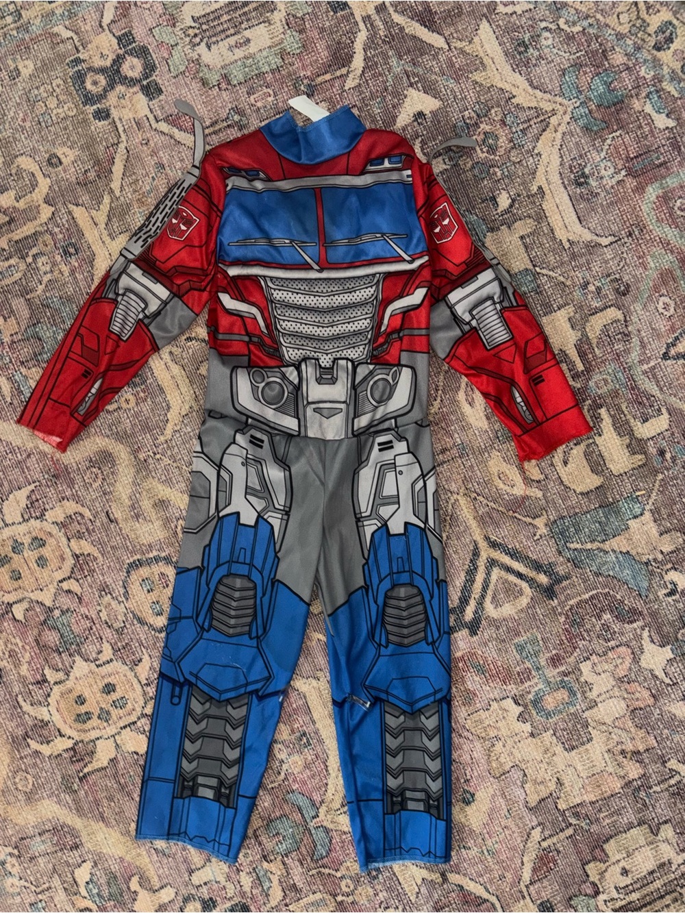 Transformers Red and Blue Robot Hero Costume - Superhero Jumpsuit